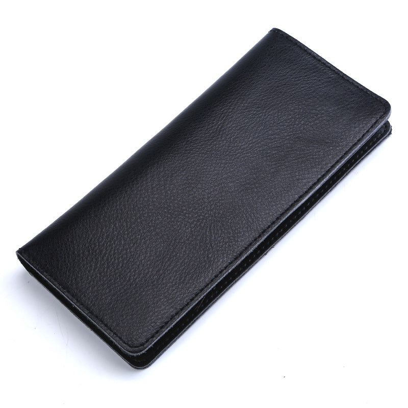 Genuine Cowhide Simple Women's Wallet Fashion