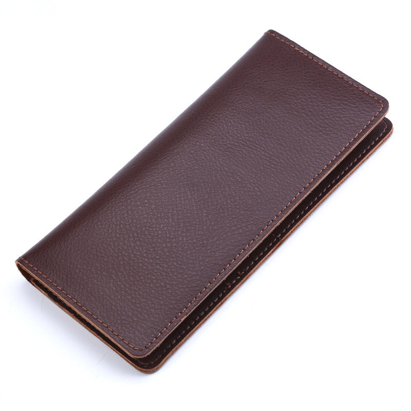 Genuine Cowhide Simple Women's Wallet Fashion